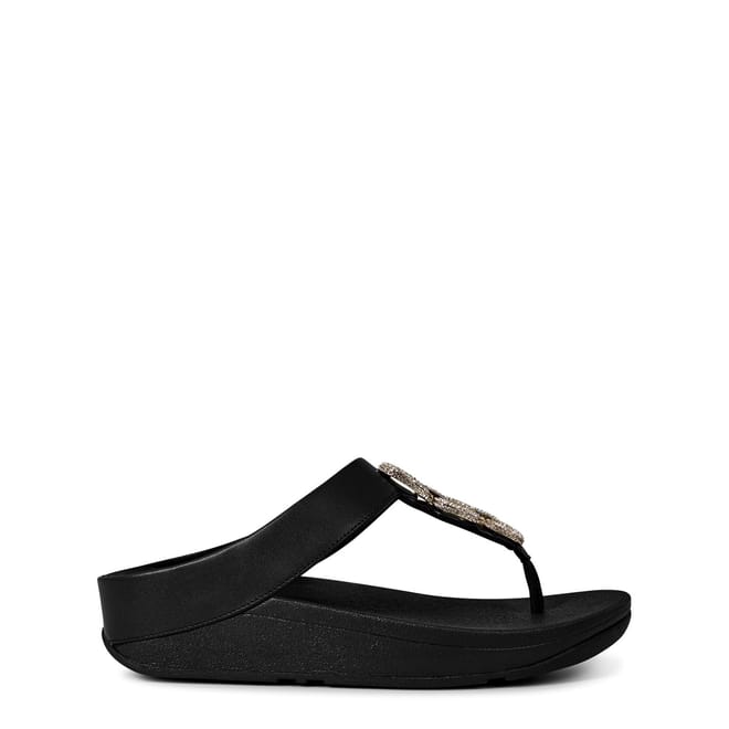 Thong Low Heel Wedge Flip Flops