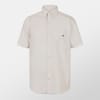 Fit Striped Classic Oxford Short Sleeve Shirt