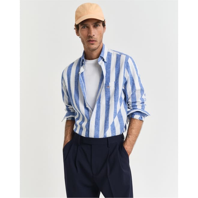 Regular Fit Striped Long Sleeve Shirt