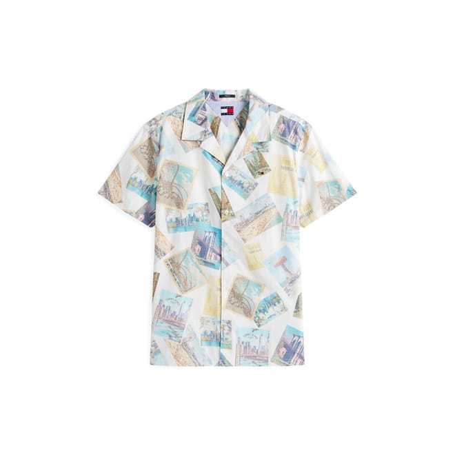 Regular Fit Short Sleeve Camp Shirt