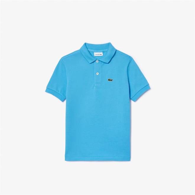 Boys Pique Logo Polo Shirt