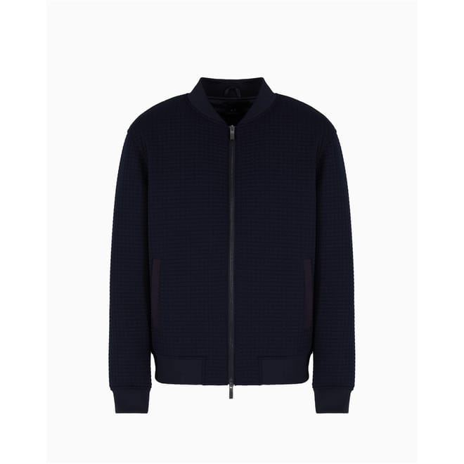 Exchange Textured Harrington Jacket