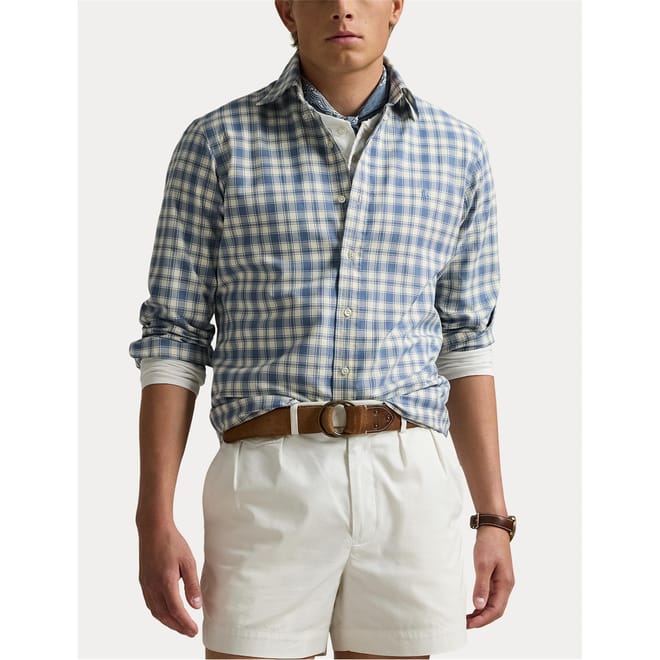Fit Plaid Oxford Shirt