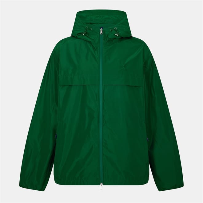 Hooded Relaxed Fit Windbreaker