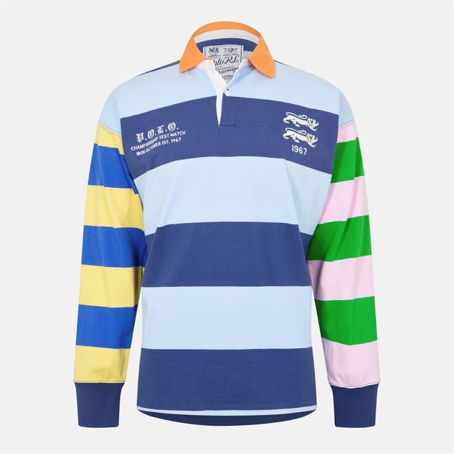 Regular Fit Long Sleeve Rugby T-Shirt