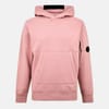 Diagonal Raised Fleece Hoodie