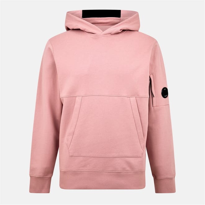 Diagonal Raised Fleece Hoodie