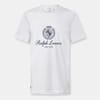 Crest Logo Print Regular Fit Crew Neck T-Shirt