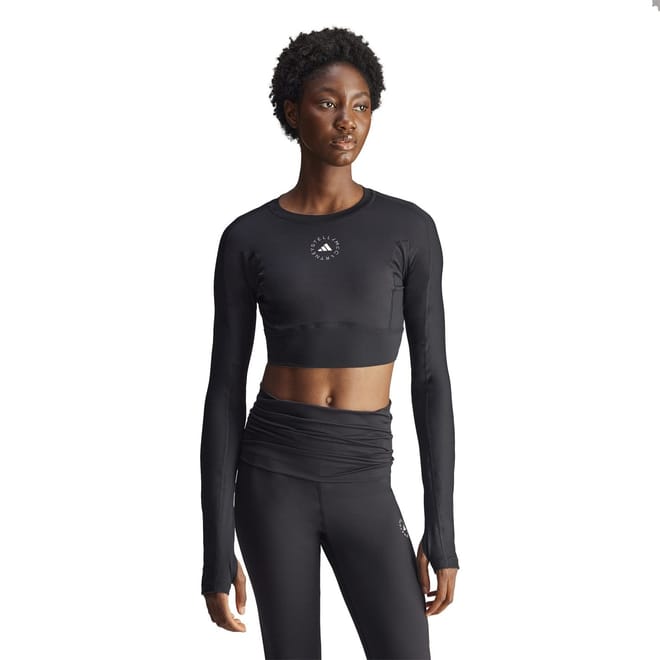 Long Sleeve Cropped Yoga Top