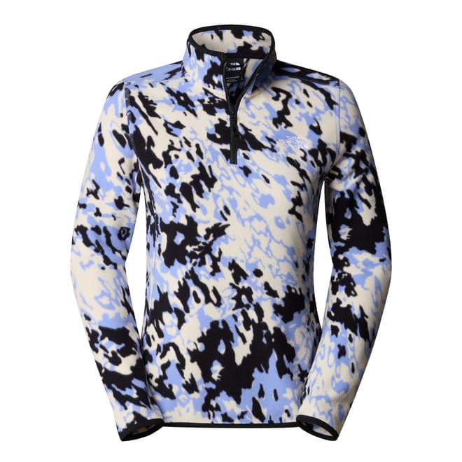 Glacier Print Funnel Neck Sweatshirt