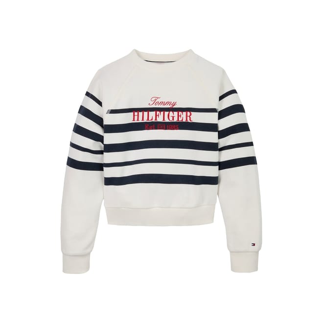 Script Regular Fit Crew Neck Sweatshirt