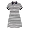 Polo Collared Neck Mini T-Shirt Dress