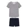 Corp Crew Neck Short Sleeve T-Shirt and Short Set