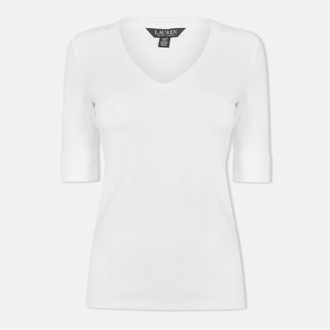 Judy Slim Fit V-Neck Long Sleeve T-Shirt