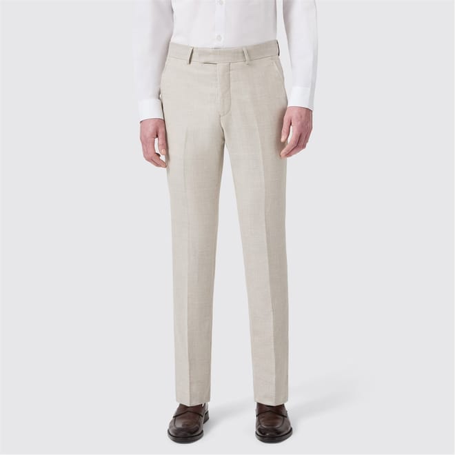 Slim Fit Check Trousers