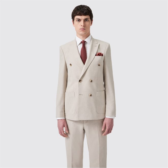 Slim Fit Db Herringbone Jacket