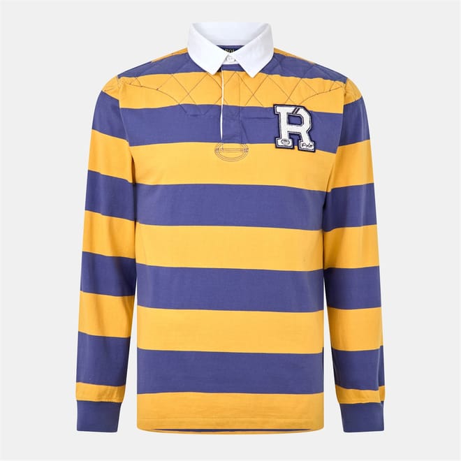 Regular Fit Long Sleeve Rugby Shirt