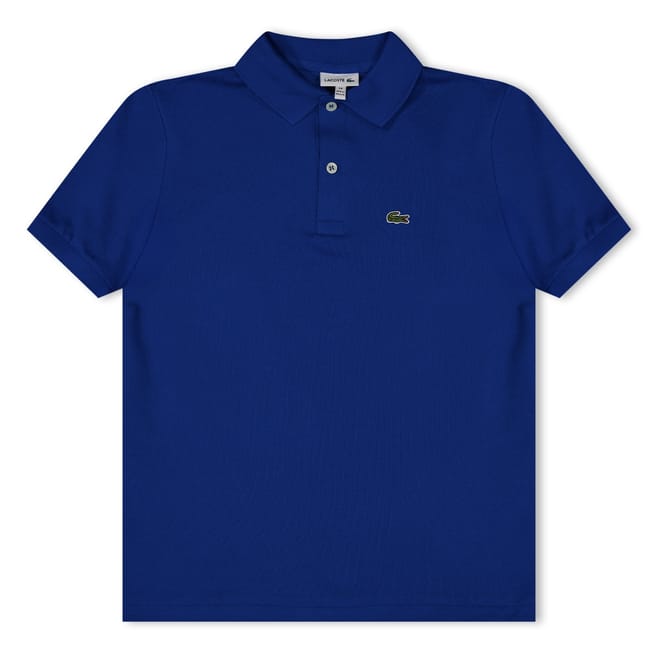 Boys Pique Logo Polo Shirt