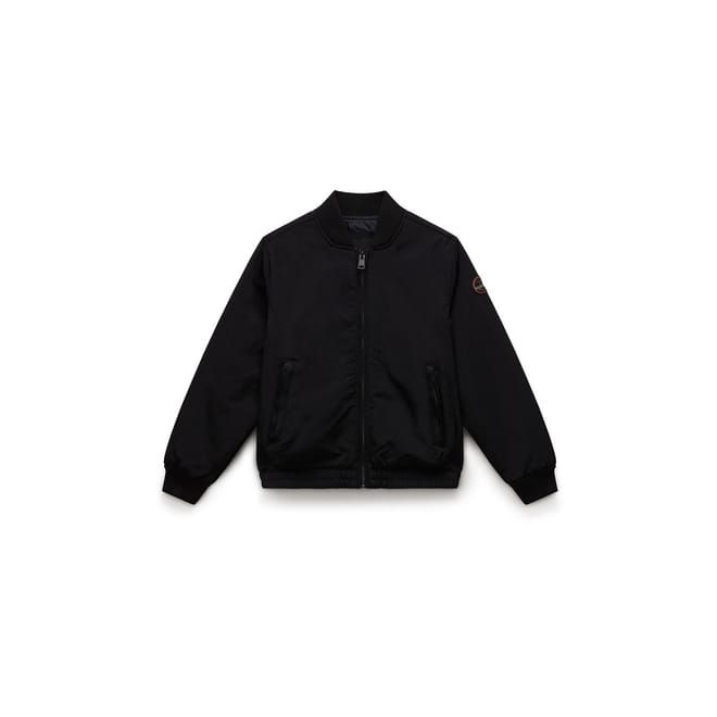 Montale Full Zipper Ribbed Cuff Parka Coat