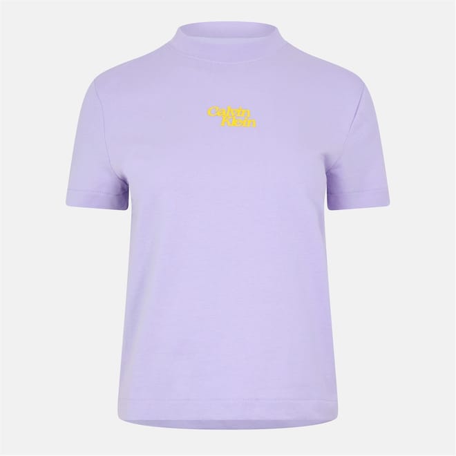 Flocked Logo Cn Tee