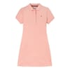 Polo Collared Neck Mini T-Shirt Dress