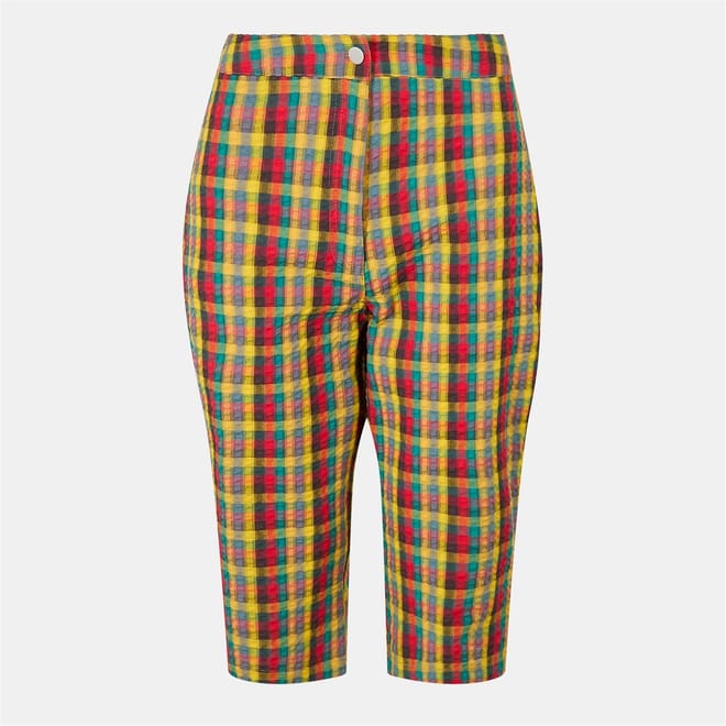 Sabrina Plaid Patterned Culotte Pants