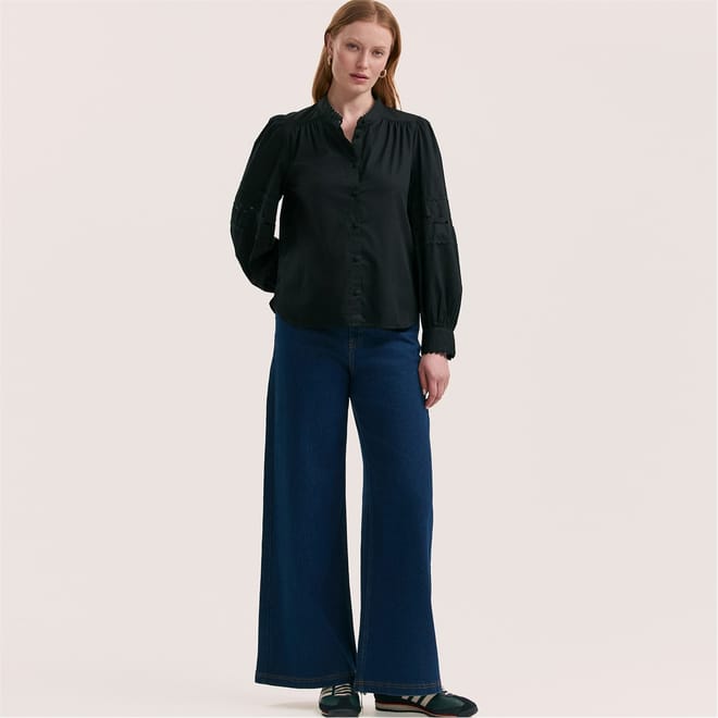 Relaxed Fit Long Sleeve Shirt