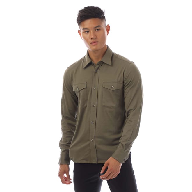 Silk Cotton Blend Shirt