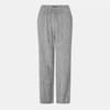 Line Stripe Patterned Straight Pants