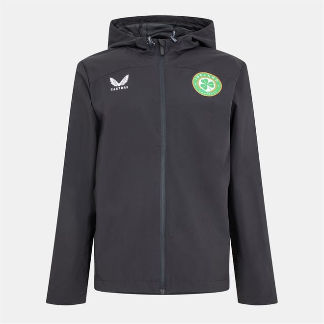 Ireland Football Hooded Rain Jacket