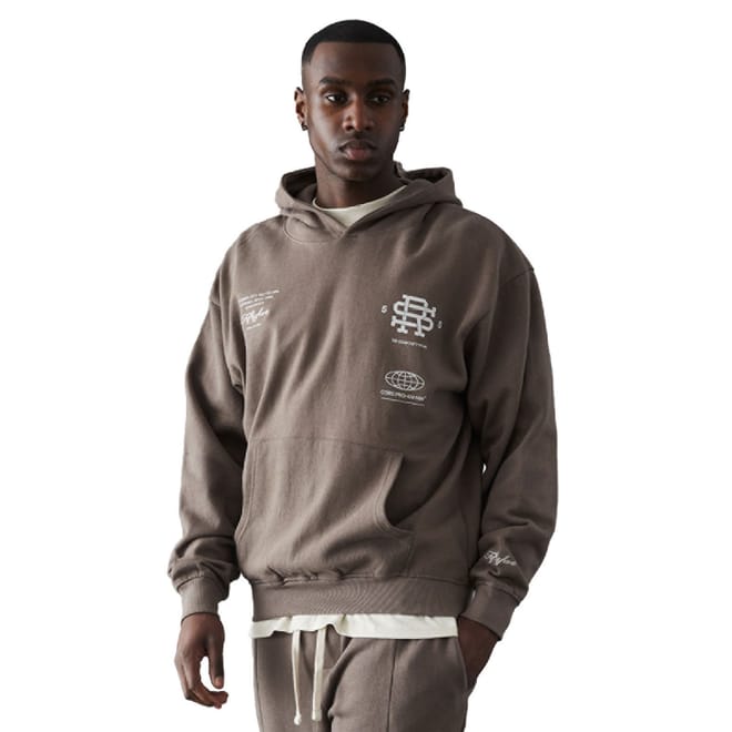 Versus Front Back Logo Hoodie