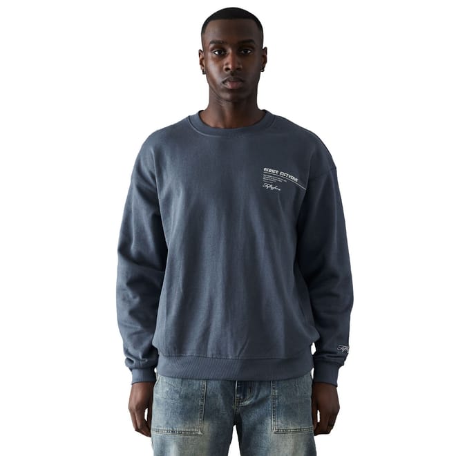 Labach Front Back Logo Crewneck Sweatshirt