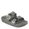 Molded Double Band Flat Slide Sandals