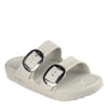Molded Double Band Flat Slide Sandals