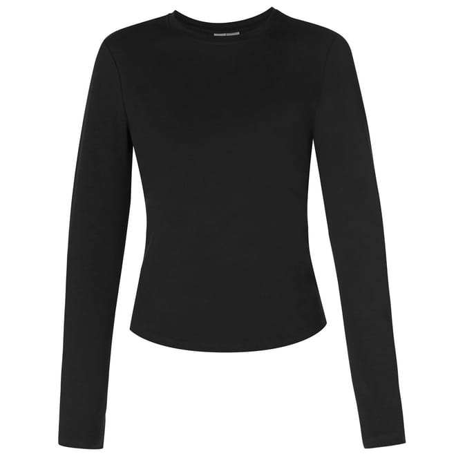 Slim Fit Long Sleeve Crew Neck T-Shirt