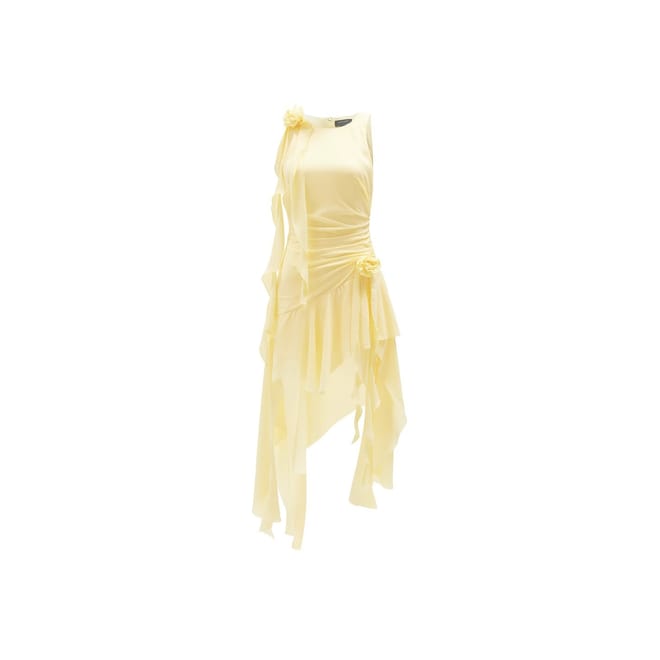 High Low Midi Bodycon Dress