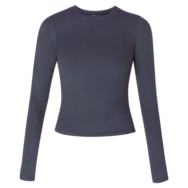 Slim Fit Sculpture Long Sleeve T-Shirt