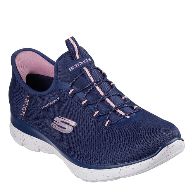 Summits Slip On Round Toe Sneakers