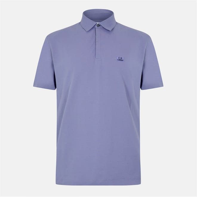 Short Sleeve Logo Patch Polo Shirt