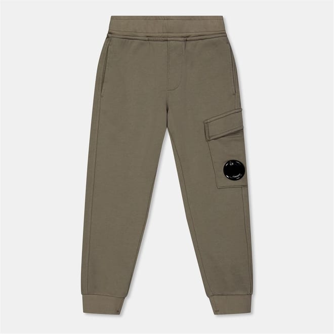 Solid Patterned Combat Pants with Side Pocket
