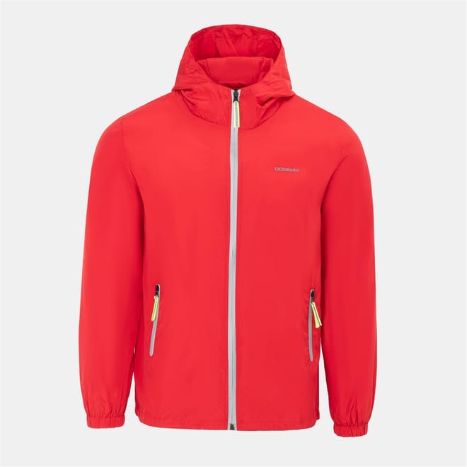 Hooded Windbreaker Elasticated Cuff Jacket