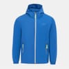 Hooded Windbreaker Elasticated Cuff Jacket