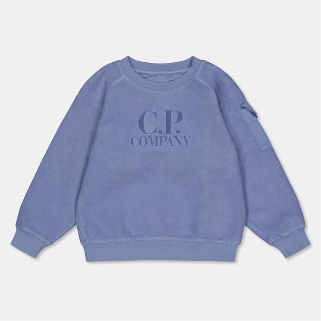 Logo Print Raglan Sleeve Crew Neck Sweatshirt