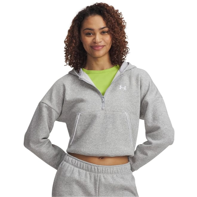 UA Rival Relaxed Fit Drop Shoulder Hooded Neck Sweatshirt