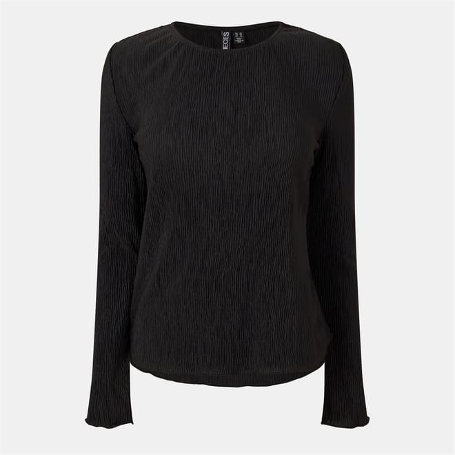Relaxed Fit Short Sleeve Crew Neck Blouse