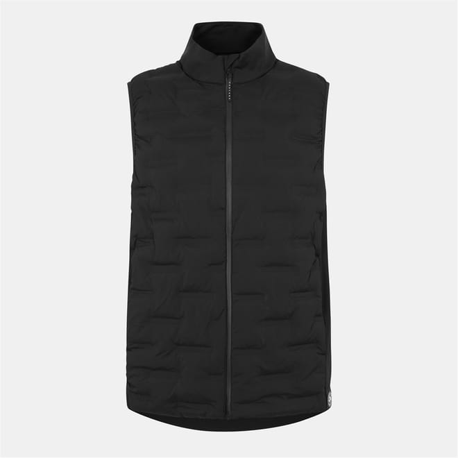 Fai Solid Patterned Gilet