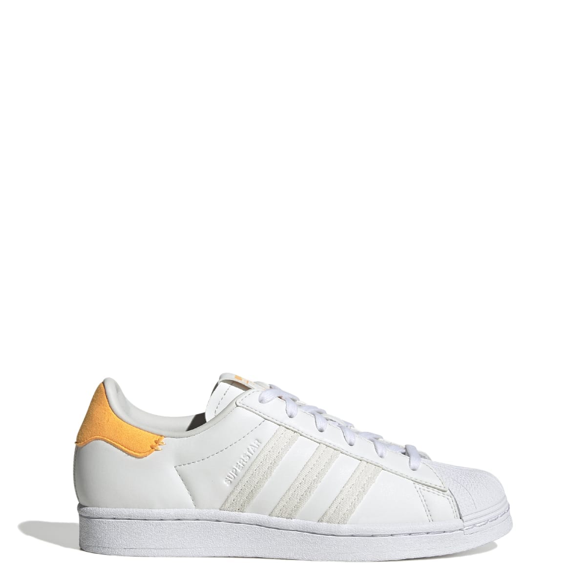 Adidas superstar deals white and orange