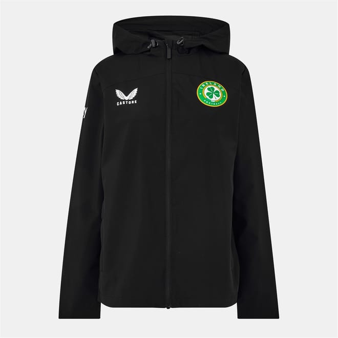 Ireland Football Hooded Rain Jacket