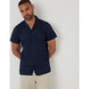 Regular Fit Short Sleeve Point Collar Shirt