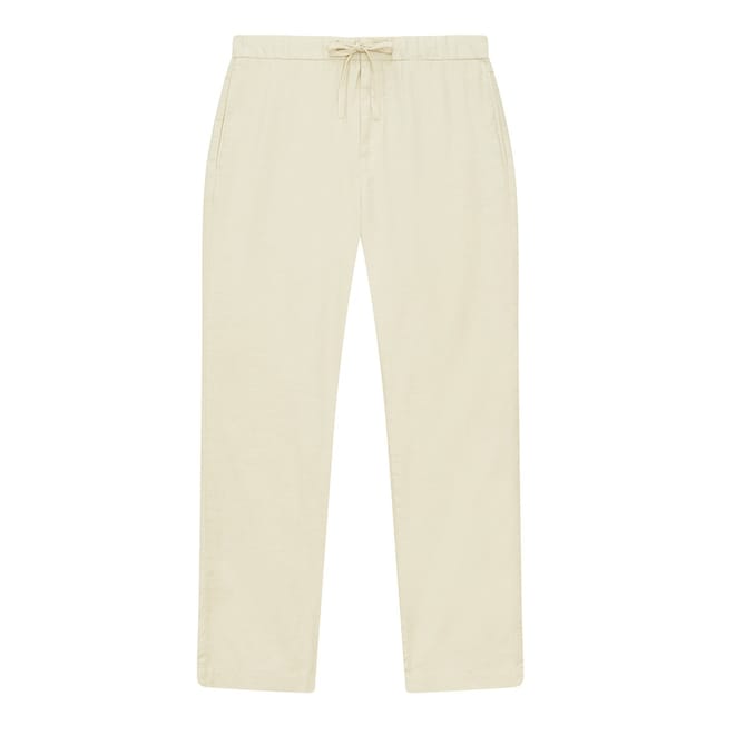 Oscar Solid Patterned Straight Chinos